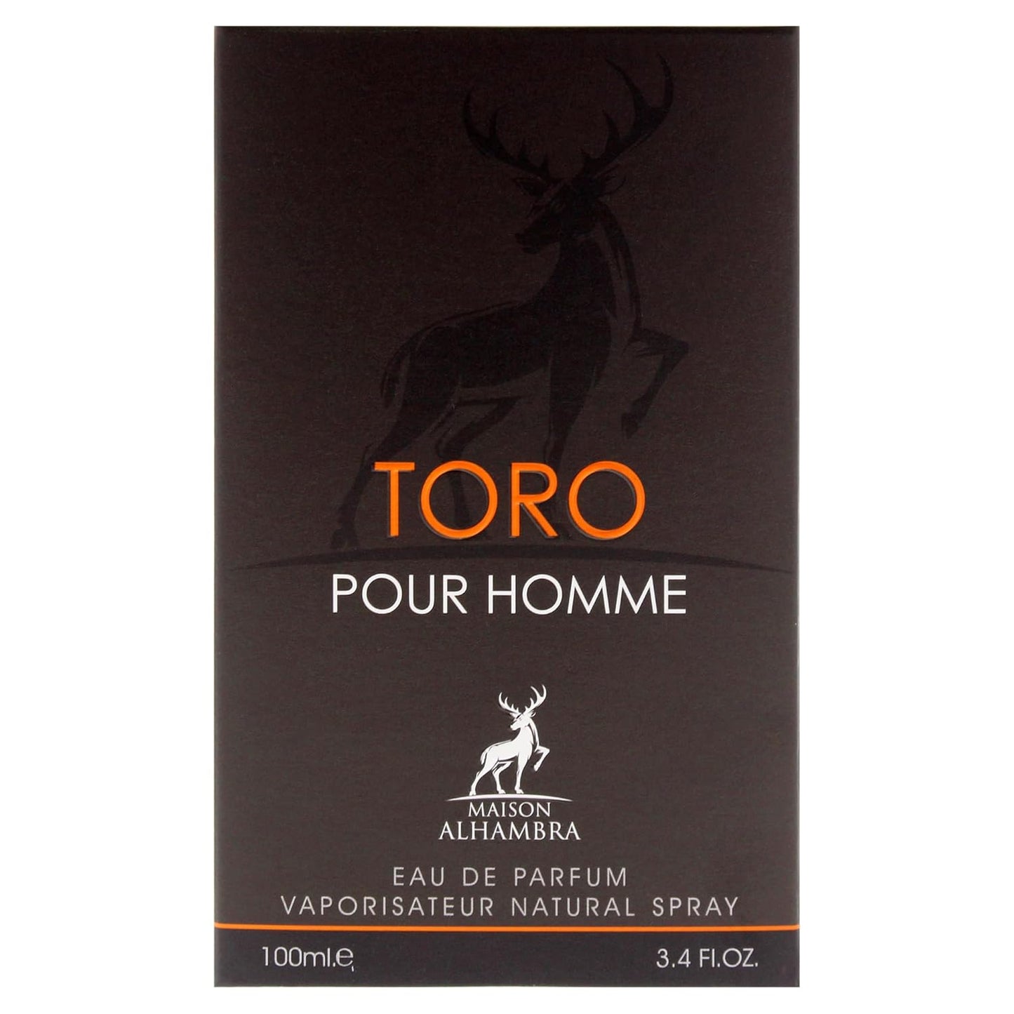 Toro by Maison Alhambra - Men's 3.4 oz Eau de Parfum Spray | Sophisticated Fragrance for All Occasions