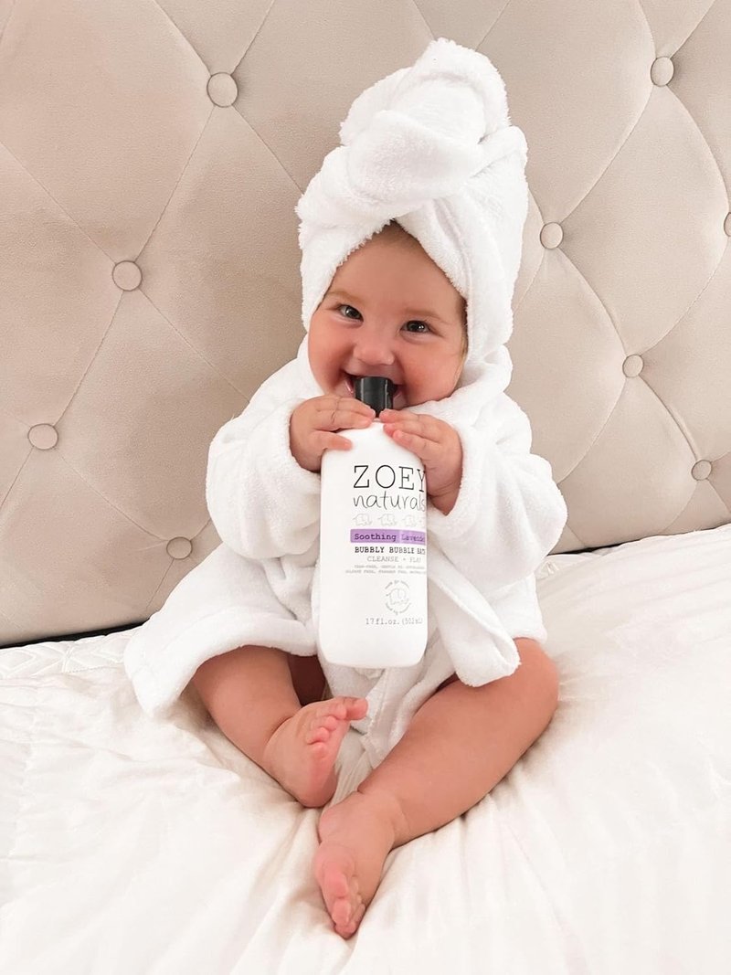 Soothing Lavender Bubble Bath for Kids & Babies | Tear-Free Moisturizing Soap with Aloe & Avocado Oil - 17 oz Made in USA