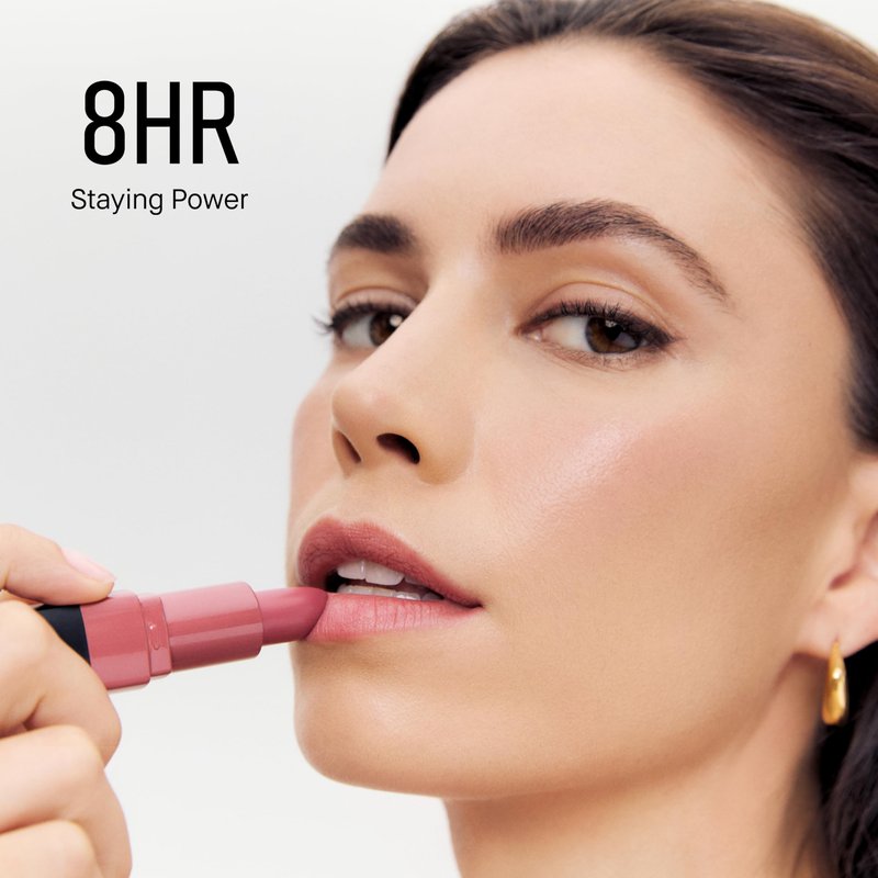Bobbi Brown Crushed Lip Color | Hydrating, High-Pigment, Satin-Matte Lipstick | Non-Drying, Long-Lasting Wear & Lip Stain Effect, 0.12 Ounce, Blue Raspberry