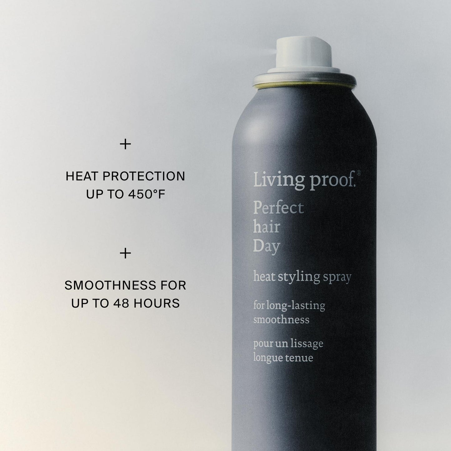 Living Proof Perfect Hair Day Heat Styling Spray – Smoothness for 48 Hours, Heat Protection up to 450°F, Ultra-Fine Mist for Damp or Dry Hair