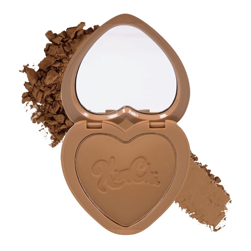 KimChiChic Beauty Thailor Bronzer, Silky Matte Finish for a Sun-Kissed Glow, Buildable Formula, Heart-Shaped Compact with Mirror, Cruelty-Free, I Went to Venice