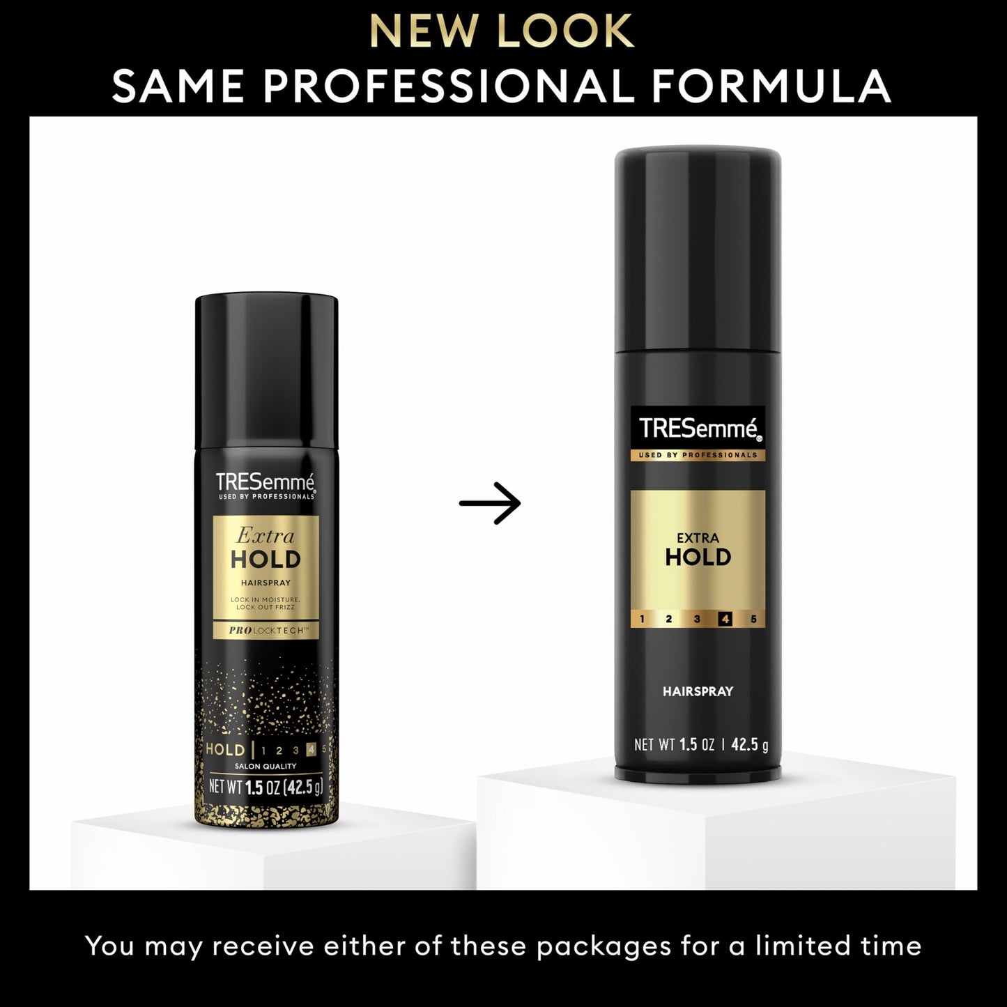 TRESemmé Extra Hold Hairspray for 24Hr Frizz Control with Pro Lock Tech 1.5 oz