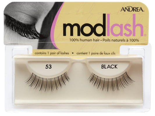 Andrea Eyelash Strip Lashes Black [53] 1 ea (Pack of 4)