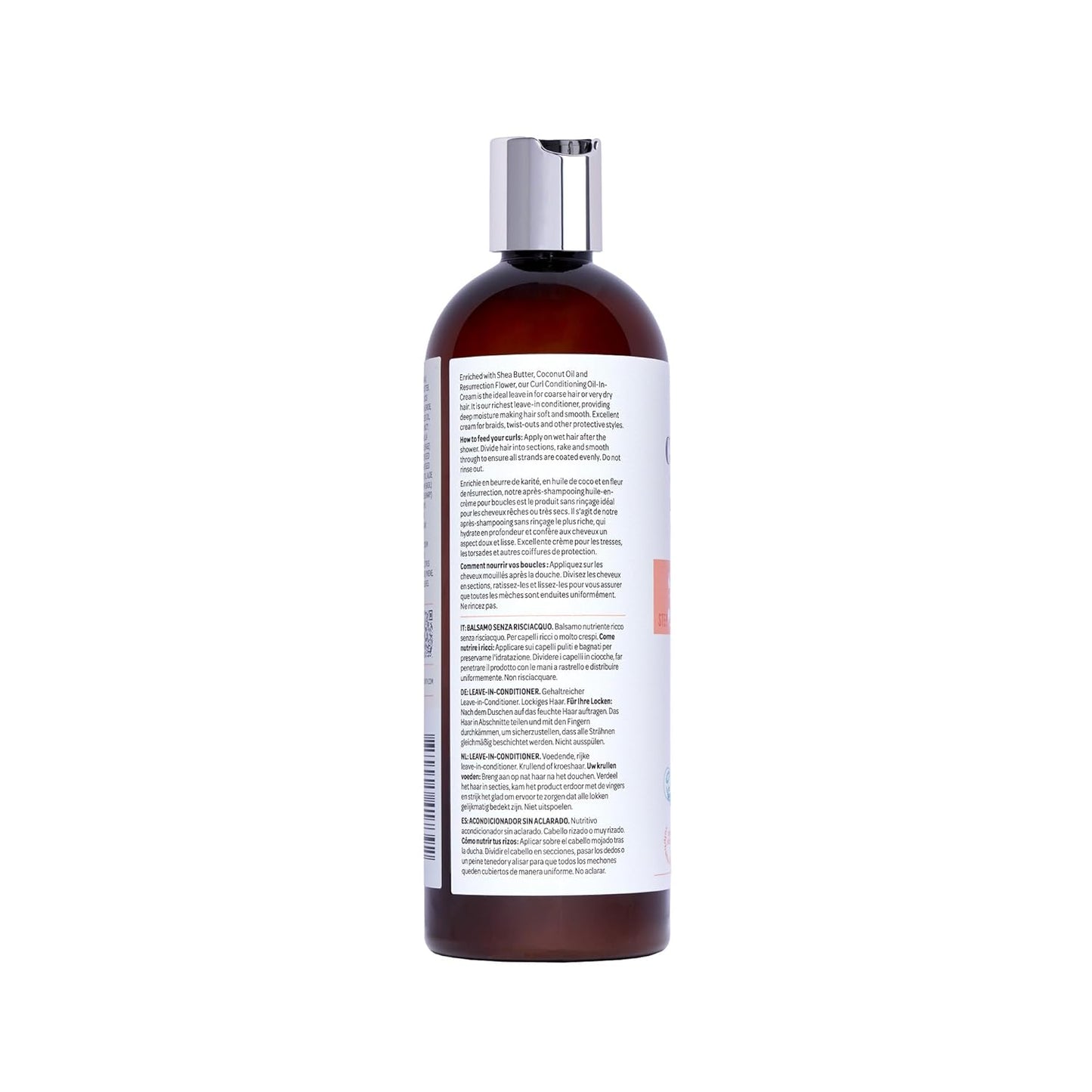 Curl Conditioning Oil-in-Cream - Deep Moisture Leave-In for Thick Curly Hair | Vegan & Cruelty-Free