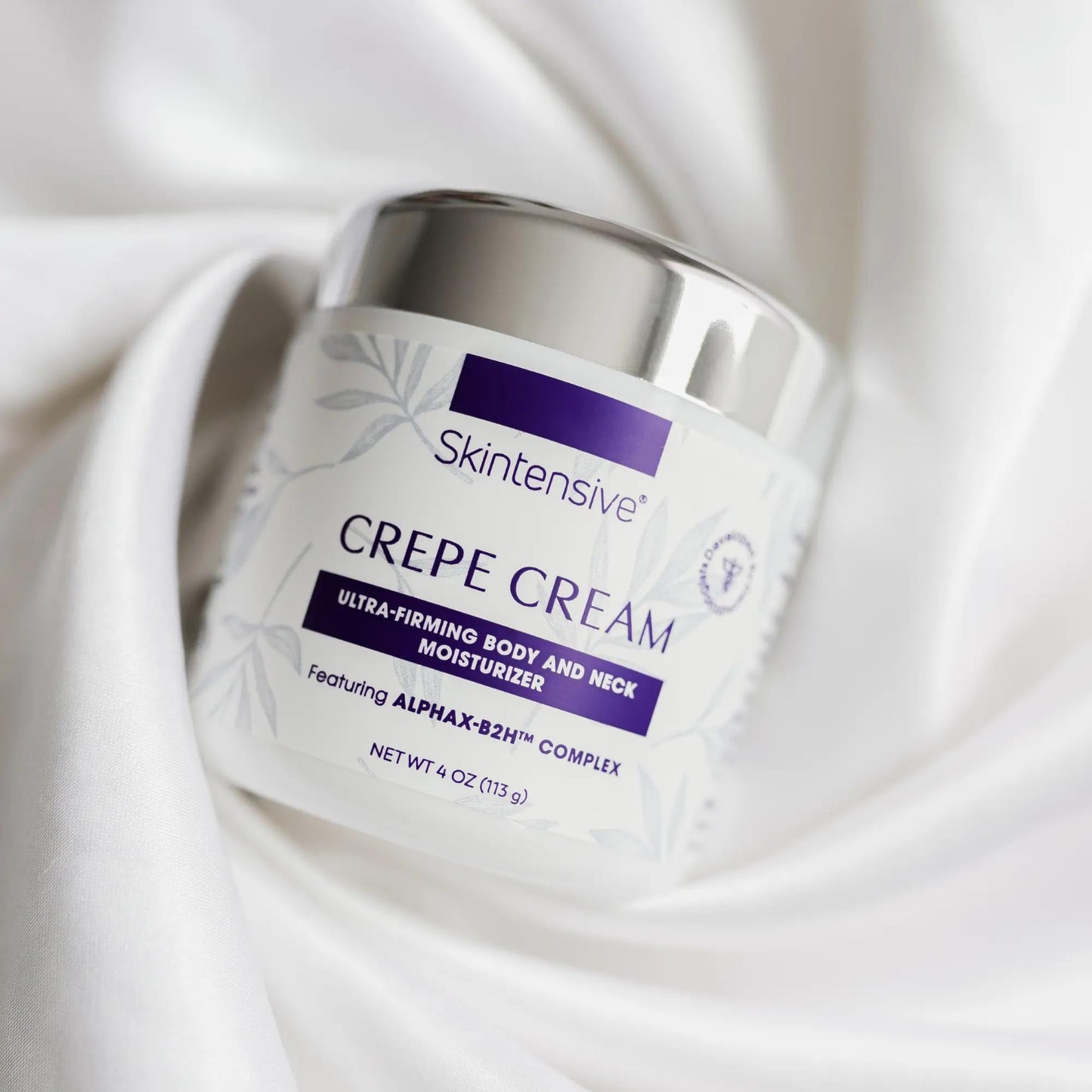 SKINTENSIVE Crepe Cream - Advanced Crepey Skin Cream for Firmer, Smoother Appearance - Harvard-Trained Dermatologist Formulated - Premium Body and Neck Creme - 4 oz
