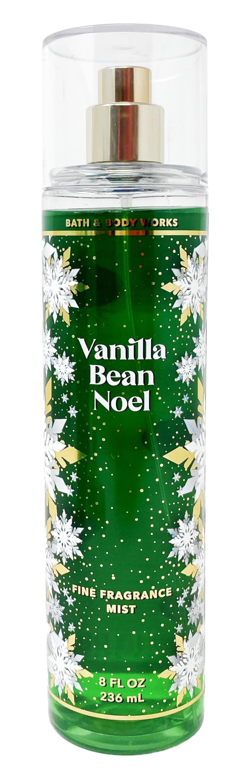 Bath and Body Works Vanilla Bean Noel Shower Gel, Body Lotion, Fine Fragrance Mist Daily Trio Gift Set 2018