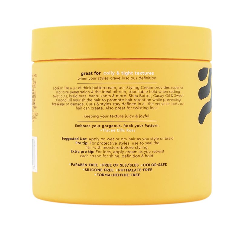 PATTERN Beauty by Tracee Ellis Ross Styling Cream 15 fl oz - Hold & Definition for Curly Hair 3b-4c