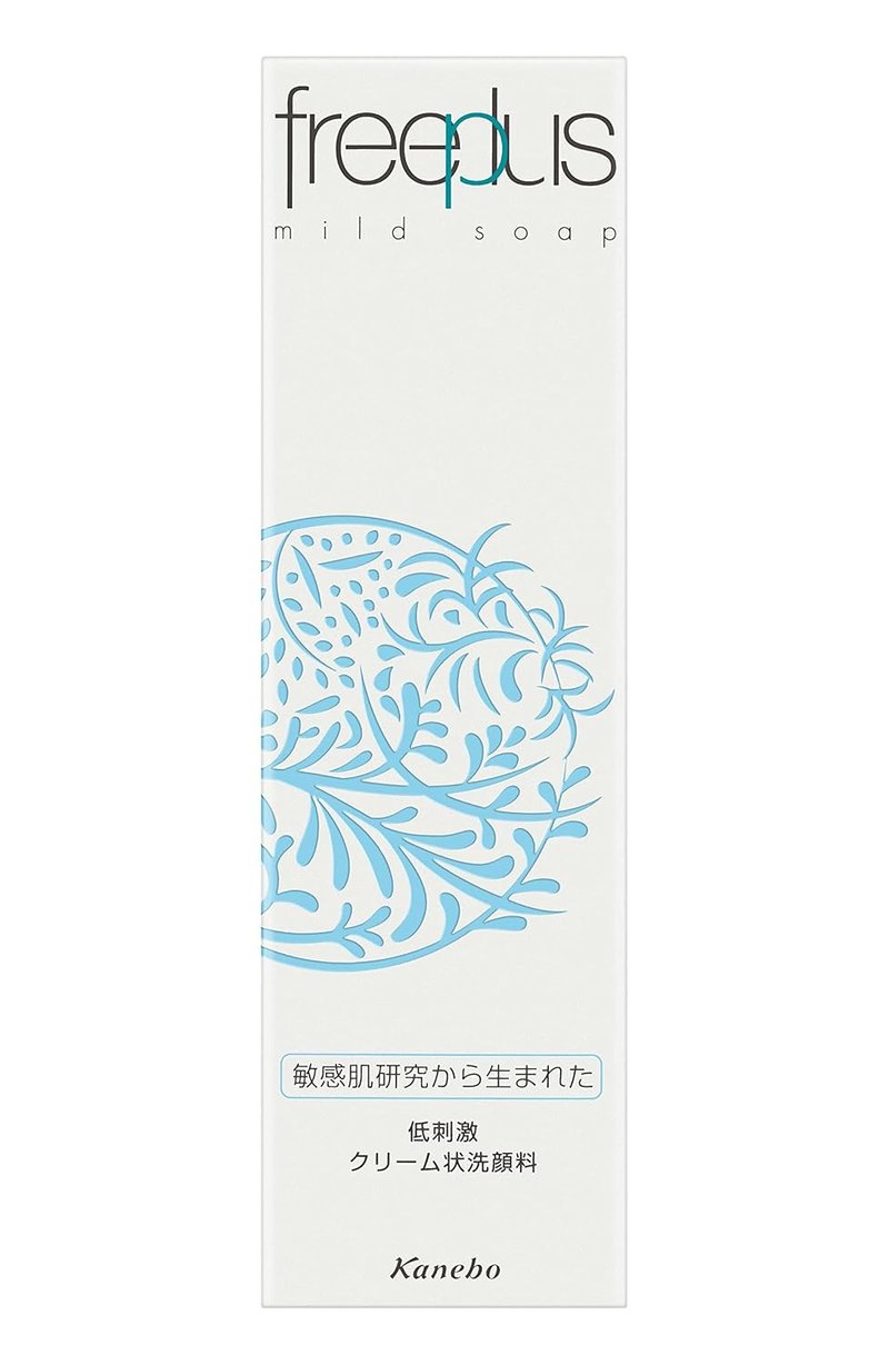 Kanebo Free Plus Mild Soap - Gentle Cleansing Formula for Sensitive Skin | 100g