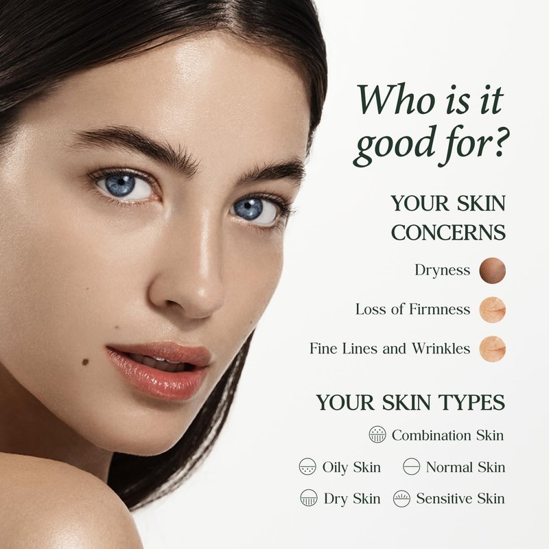 CLARA'S NEW YORK Advanced Rejuvenating Collagen Cream, Anti-Wrinkle and Made for Healthy Glowing Skin, Rich, Non-sticky, Fast-absorbing Formula 50ml MADE IN USA