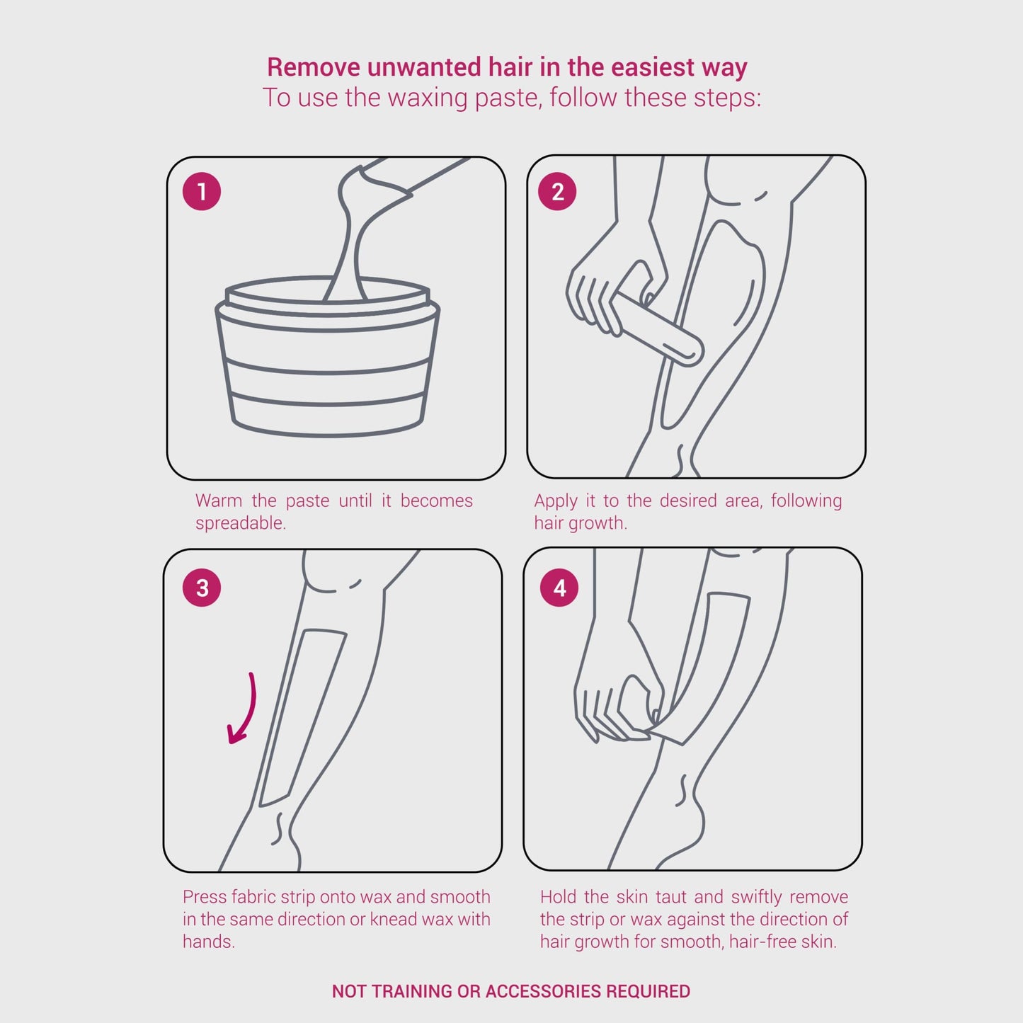 DEPIL BELLA Brazilian Sugar Wax, Hair Removal Wax for Personal & Professional Use, Organic, Natural, Vegan, Washable, All Skin Types - 2.87lbs