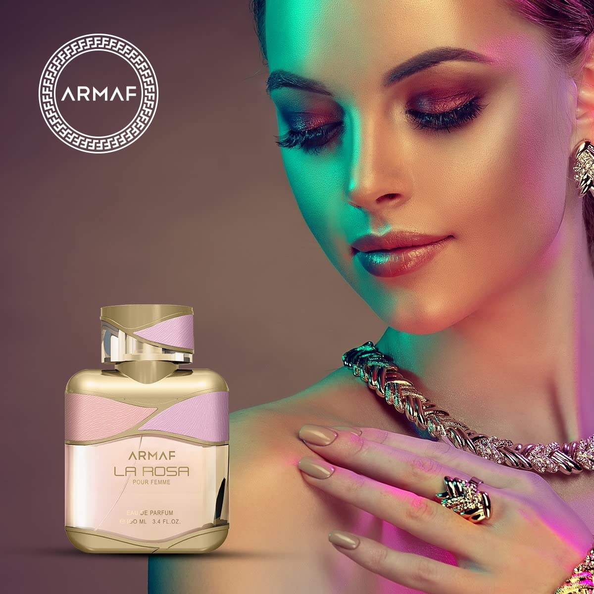 Armaf La Rosa Pour Femme Eau De Parfum - Floral Women's Perfume | 100ML