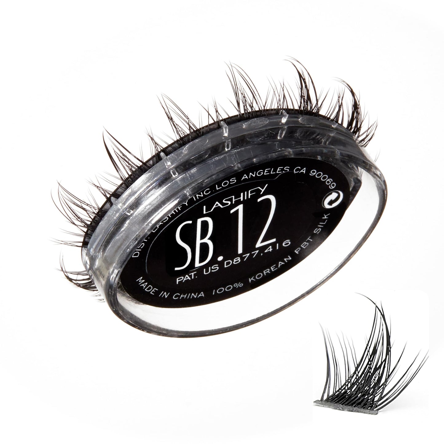Lashify Star Burst 14mm Gossamer DIY Eyelash Extensions Refill, The Ultimate Multi-Length Multi Layered Lash, Black, Easy False Lashes