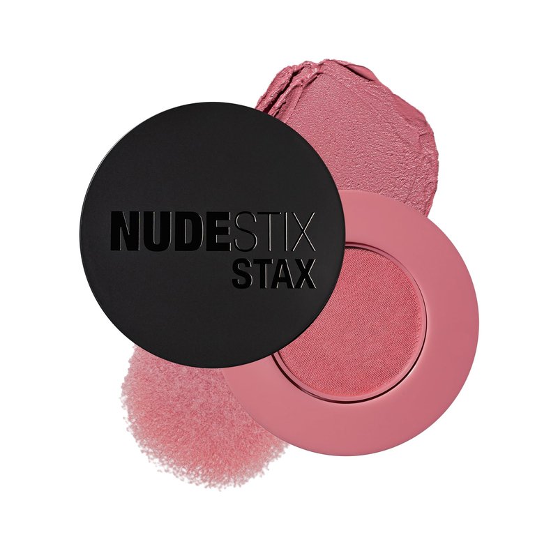 Nudestix STAX All Over Color Blush Balm – Multi-Use Cream Blush for Cheeks, Eyes & Lips with Soft Matte Finish | Stackable, Longwearing, Vegan & Clean Beauty Makeup - Love & Roses