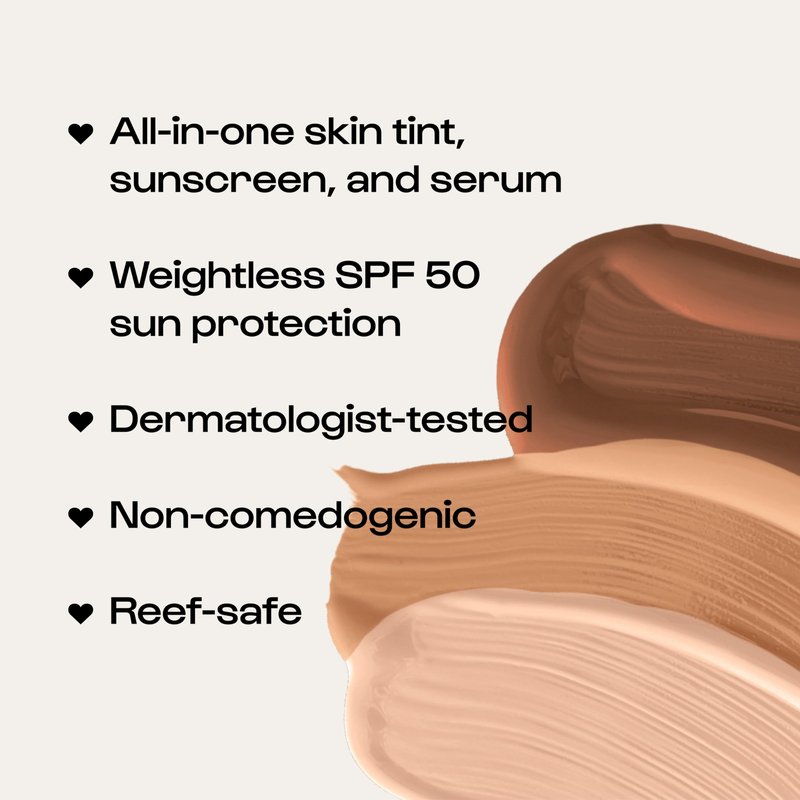 Alleyoop Sunsational Tinted Moisturizer SPF 50 for Face Broad Spectrum – 100% Mineral Face Sunscreen with Jojoba, Hydrating & Soothing Tinted Sunscreen, Vegan & Cruelty-Free (Ray)