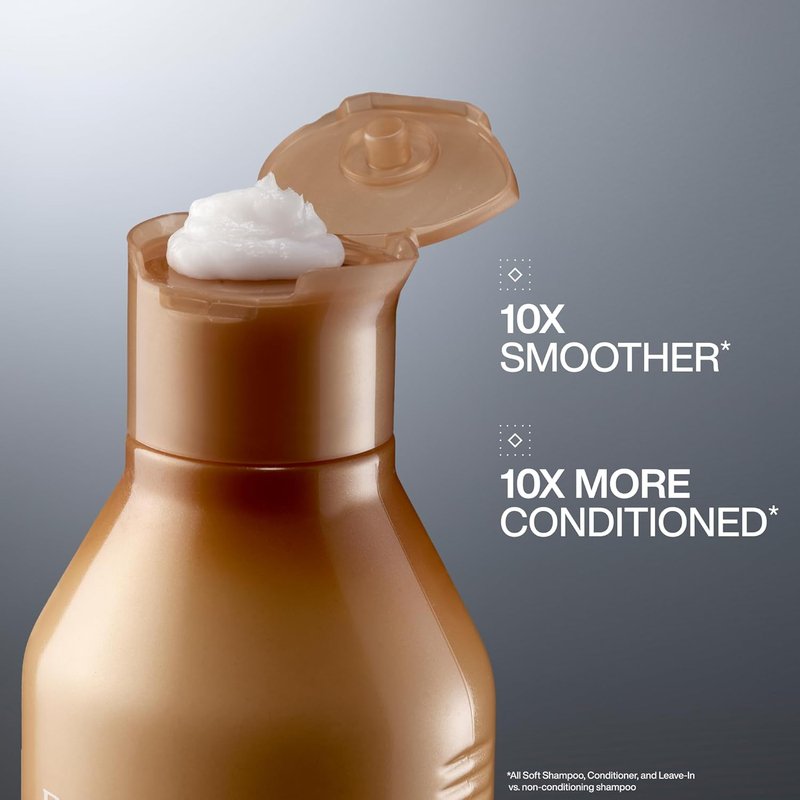 Redken All Soft Conditioner - Moisturizing & Hydrating Formula for Dry, Brittle Hair | Softens & Adds Shine