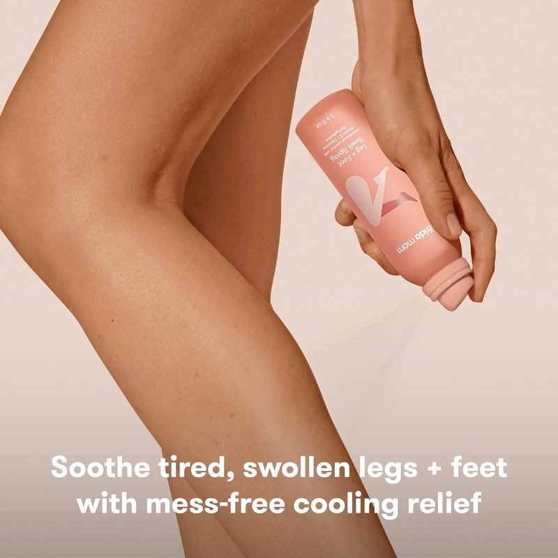 Frida Mom Foot Spray - Muscle Relief & Swelling Reduction for Legs and Feet | 3.4oz