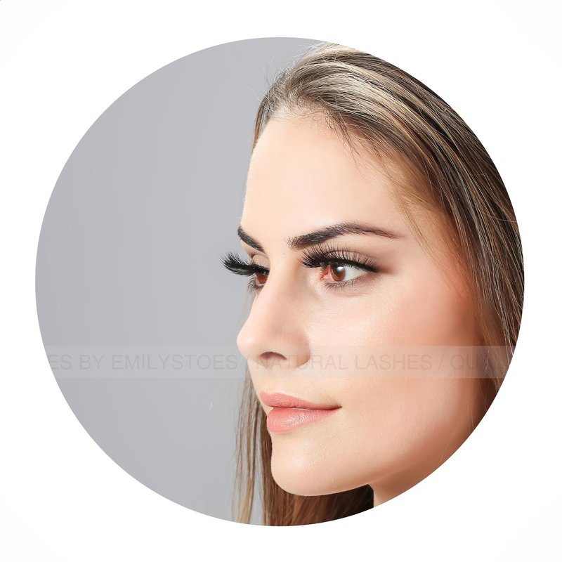 EMILYSTORES Eyelash Extensions 0.10mm Thickness C Curl Length 11mm Individual Volume Natural-Looking eyelashes Single Size For Lash Extension (0.10,C,11mm)