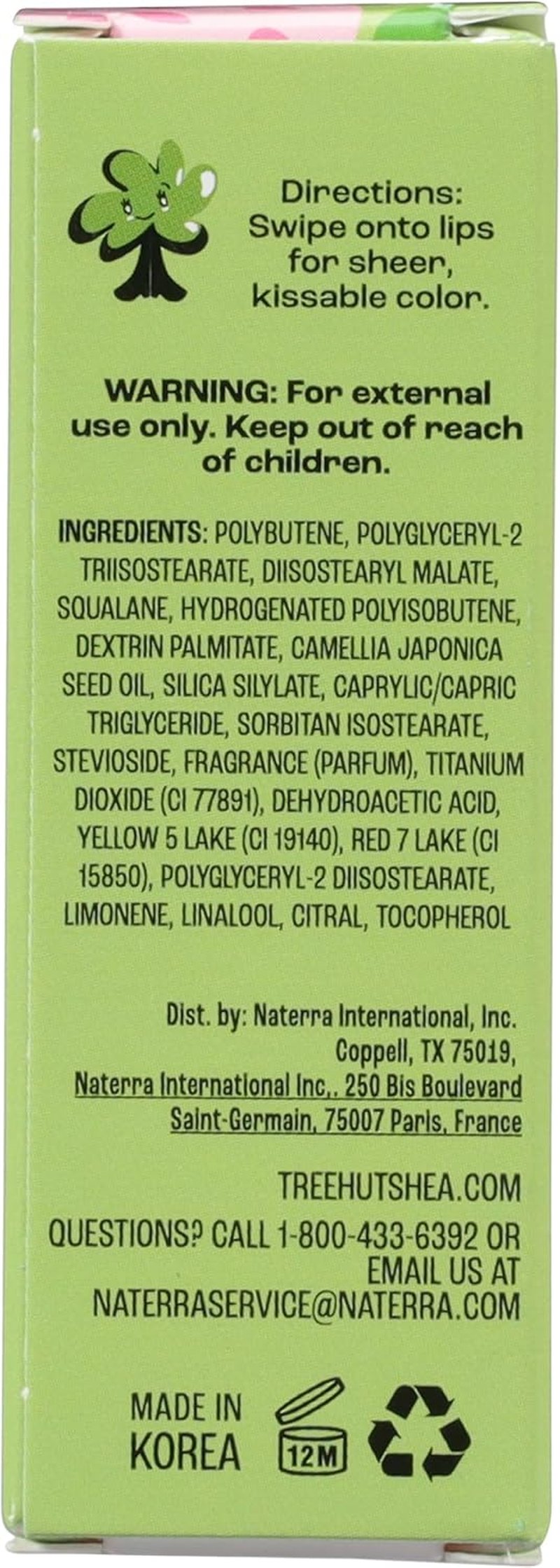 Tree Hut Strawberry Lip Oil - Hydrating Sheer Pink Glossy Formula for Smooth, Kissable Lips | 0.11 fl oz