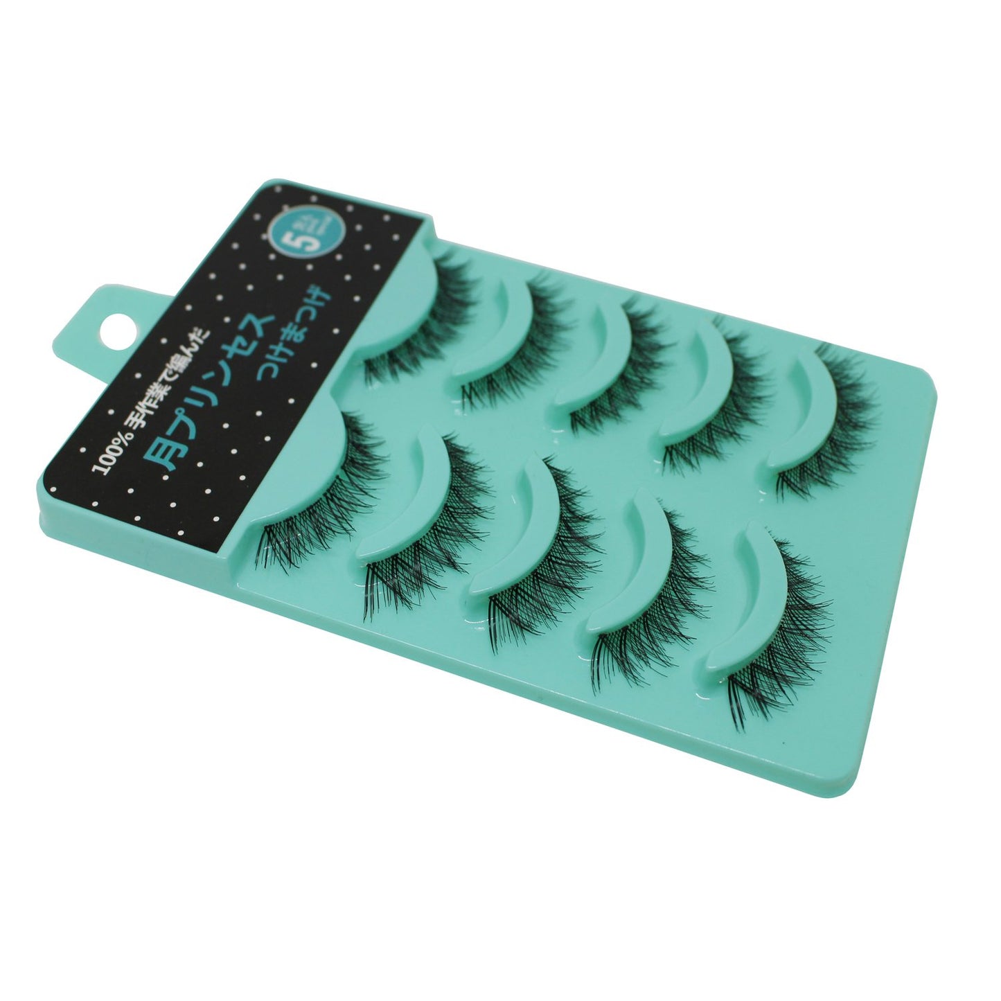 Scala 3D False Eyelashes - Messy Cross Thick Natural Look | 5 Pairs, Short Length (L-12)