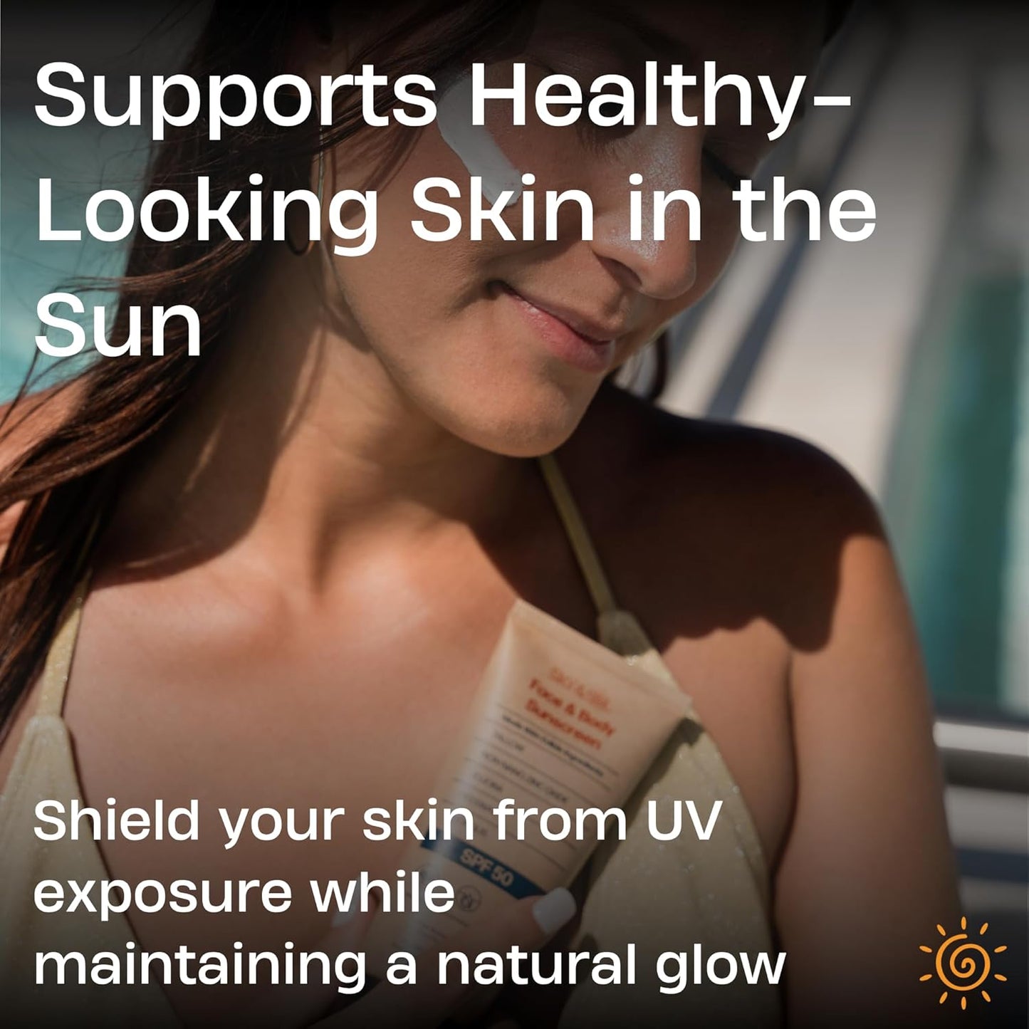 Sky and Sol Natural Mineral Sunscreen SPF 30 - Reef Safe, Water Resistant, Fragrance-Free | 3 oz