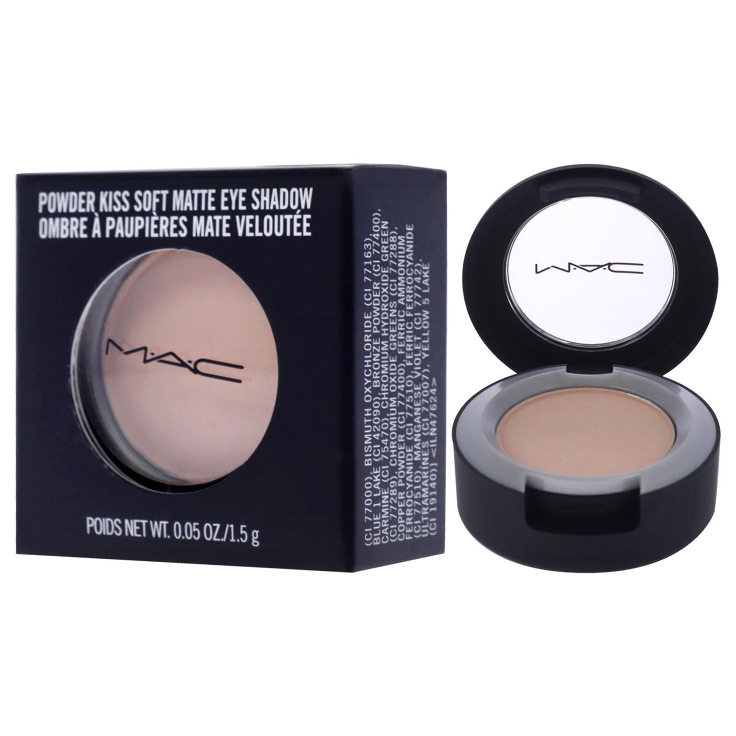 MAC Powder Kiss Eyeshadow - Best of Me for Women - 0.05 oz Eye Shadow