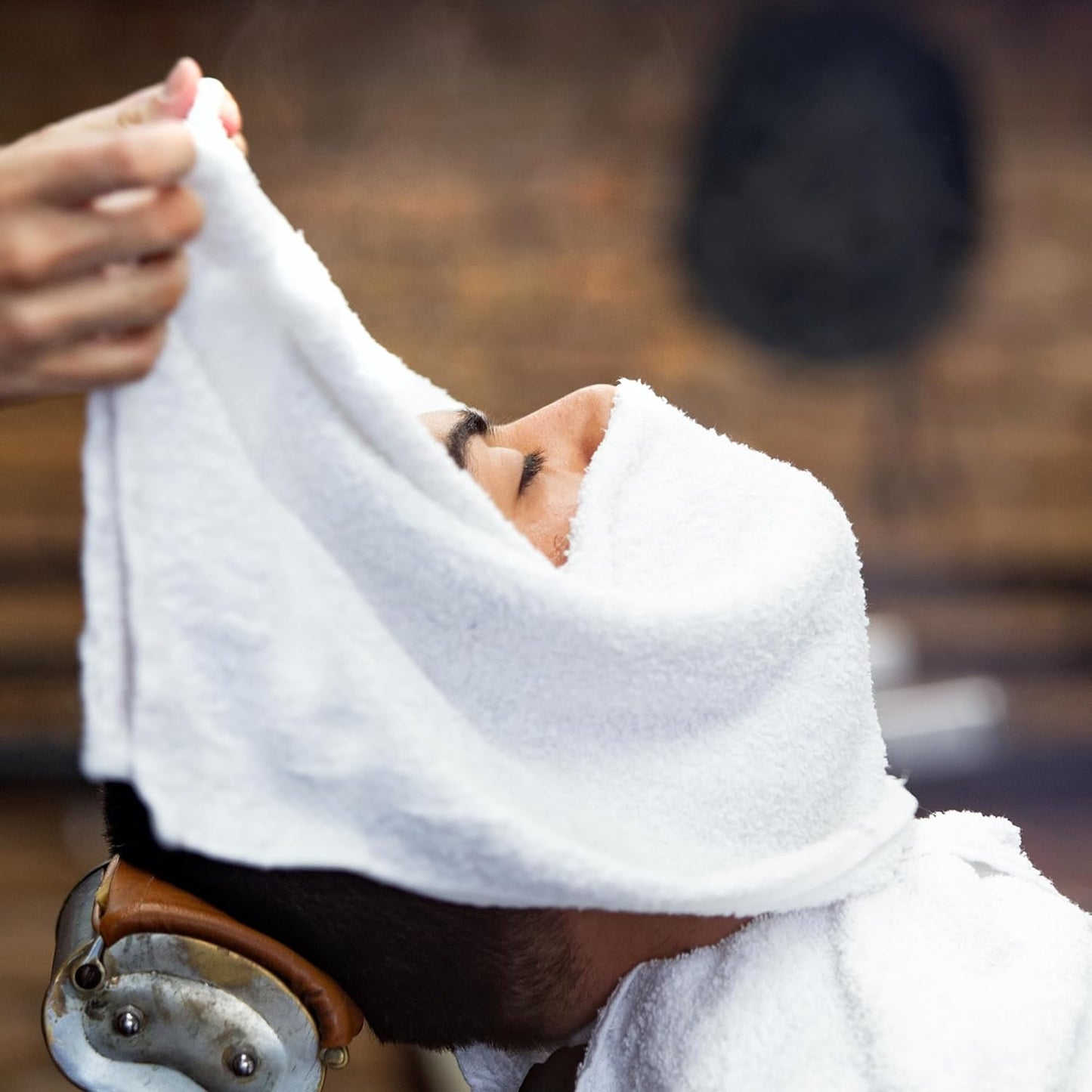 Salon Towels for Hair Stylist - Highly Absorbent Cotton | Pack of 24, 16" x 27" for Beauty & Spa Use