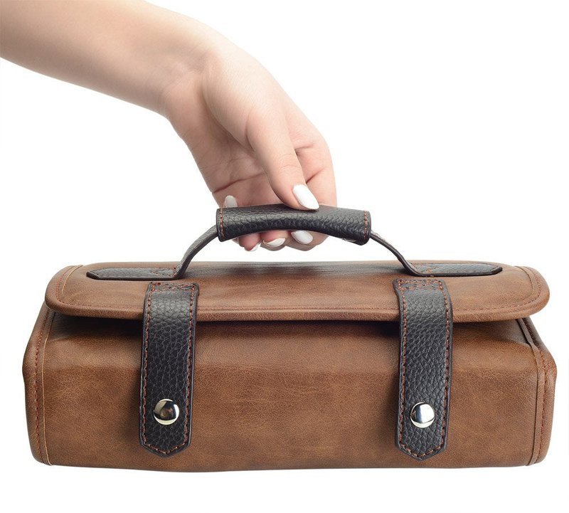 PERFEHAIR Scissor Cases Holder for Hairdressers, Large Hair Stylist Shear Tools Holster Pouch Bag