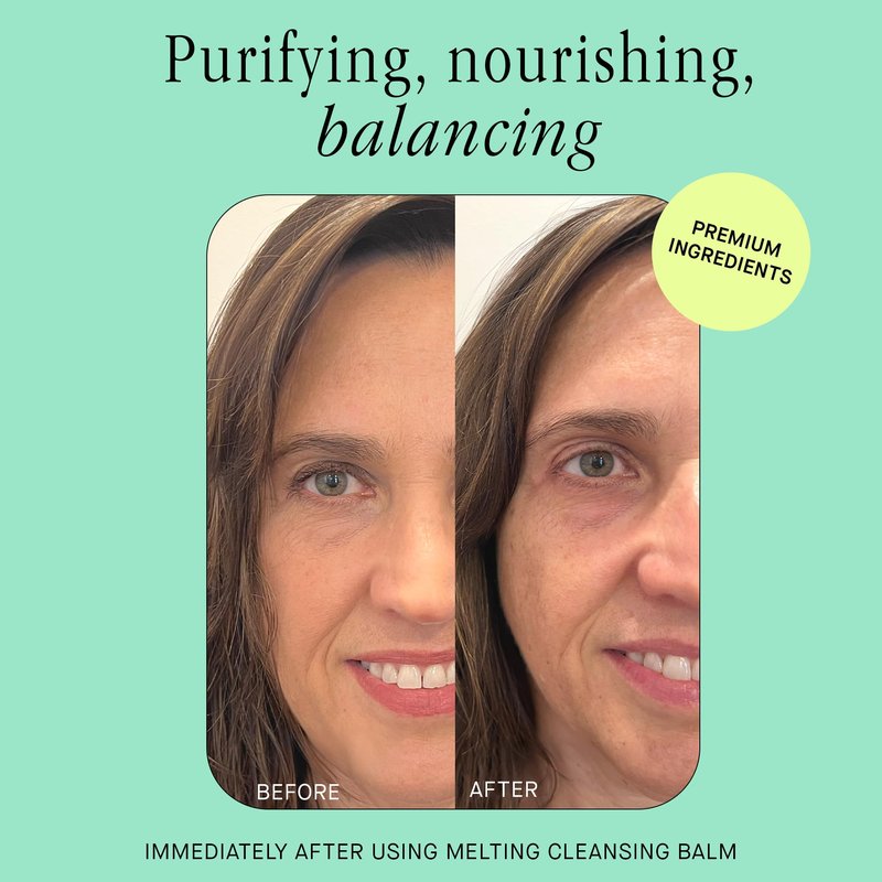 Brandefy Melting Cleansing Balm - Moringa Seed Oil, Vitamin E, Turmeric Extract - Nourishing Makeup Remover, Balm to Silky Oil, Made in the Korea (3.4 Oz)