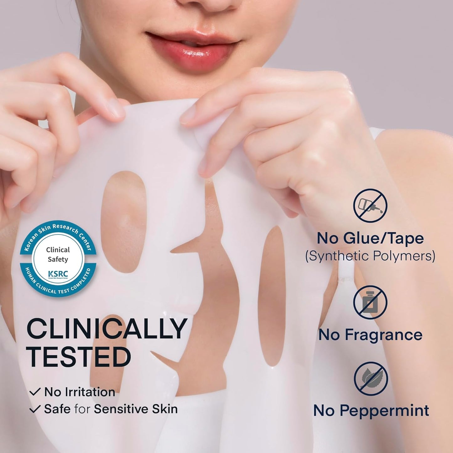 Real Deep Bio Collagen Face Mask - Korean Hydrogel Overnight Masks for Hydration & Glow | 8 x 33g