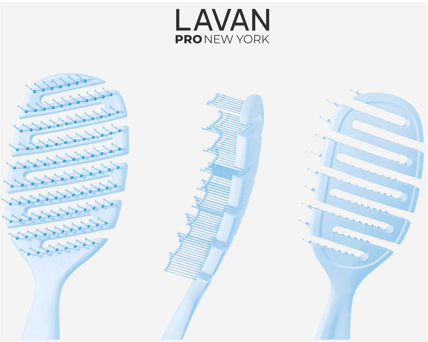 LAVANPRO New York Flex Detangling Hair Brush