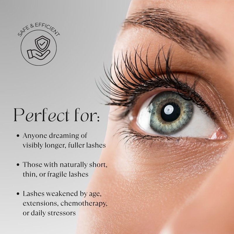 BEAUTICAL Eyelash Serum – Lash Enhancing & Conditioning Formula with Botanical Ingredients for the Appearance of Fuller, Shinier & Healthier-Looking Lashes – Nourishing Lash Care, 3ml