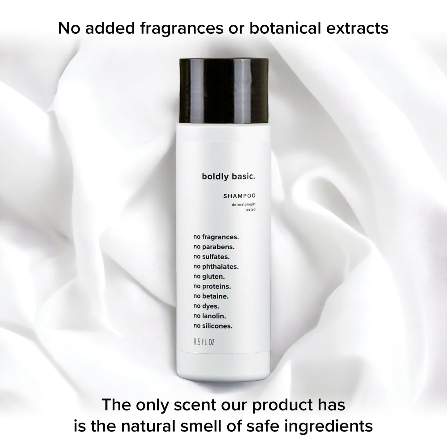 Boldly Basic Fragrance Free Shampoo - Unscented - Dermatologist Tested