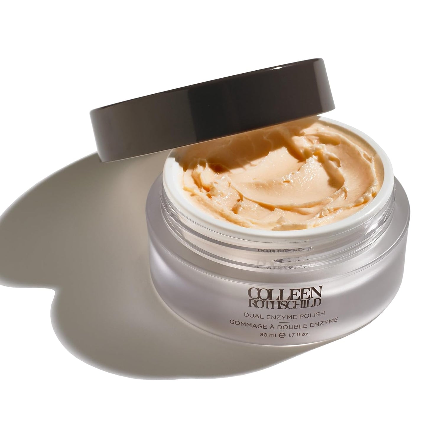 Colleen Rothschild Dual Enzyme Polish - Face Scrub for Resurfacing, Brightening & Softening | 1.7 fl oz