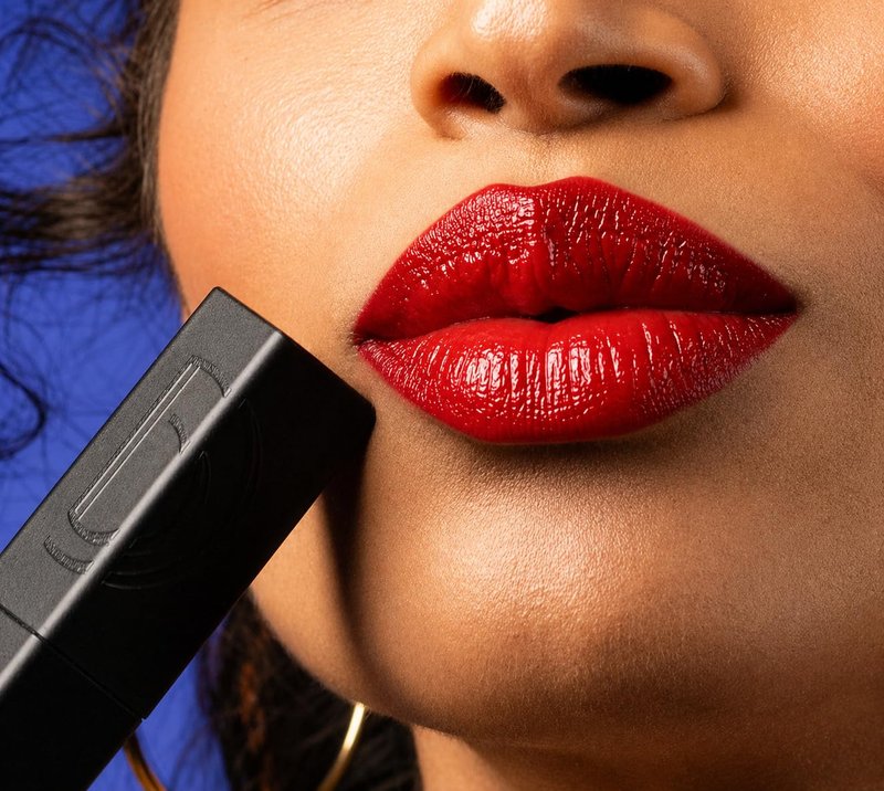 Defiance Beauty Fearless Age-Defying Lipstick Makeup - Moisturizing & Long Lasting Lipstick for Women - Electric Blue-Red