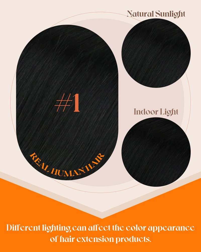 Sunny Hair 22 Inch Invisible I Tip Human Hair Extensions, for Parties and Weddings, Black, Soft, for Women with Thick Hair Seeking Length Without Bulk, Easy to Maintain 50g
