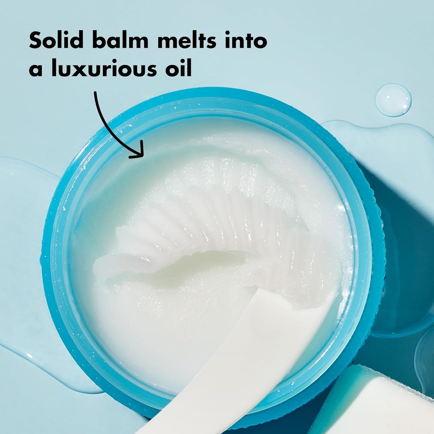 e.l.f. SKIN Mini Holy Hydration Cleansing Balm - Makeup Remover with Hyaluronic Acid | 0.45 Oz