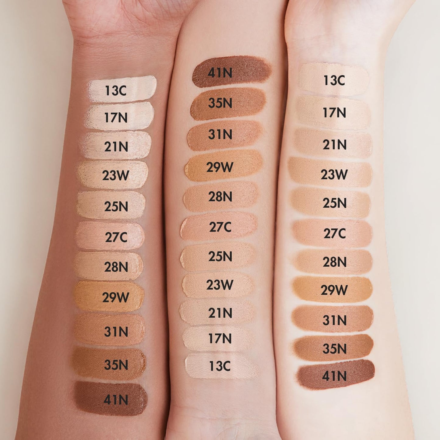 AGE20'S Signature Essence Pact SPF 50+ - Korean Cushion Foundation, Dewy Finish, Natural Coverage | 23W Beige | Pack of 2