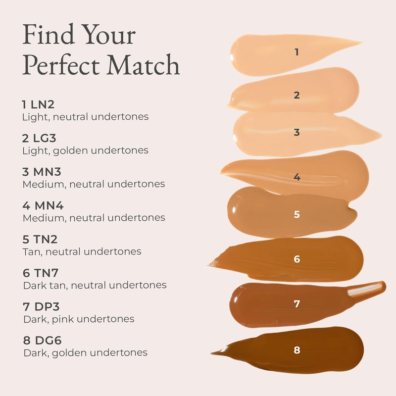 PÜR MINERALS Tinted Sunscreen for Face, 4-in-1 Skin Tint - Broad Spectrum Mineral Sunscreen, SPF 50 - Tinted Facial Moisturizer, Primer & Foundation for Sun Protection - Lightweight – Fair Ivory
