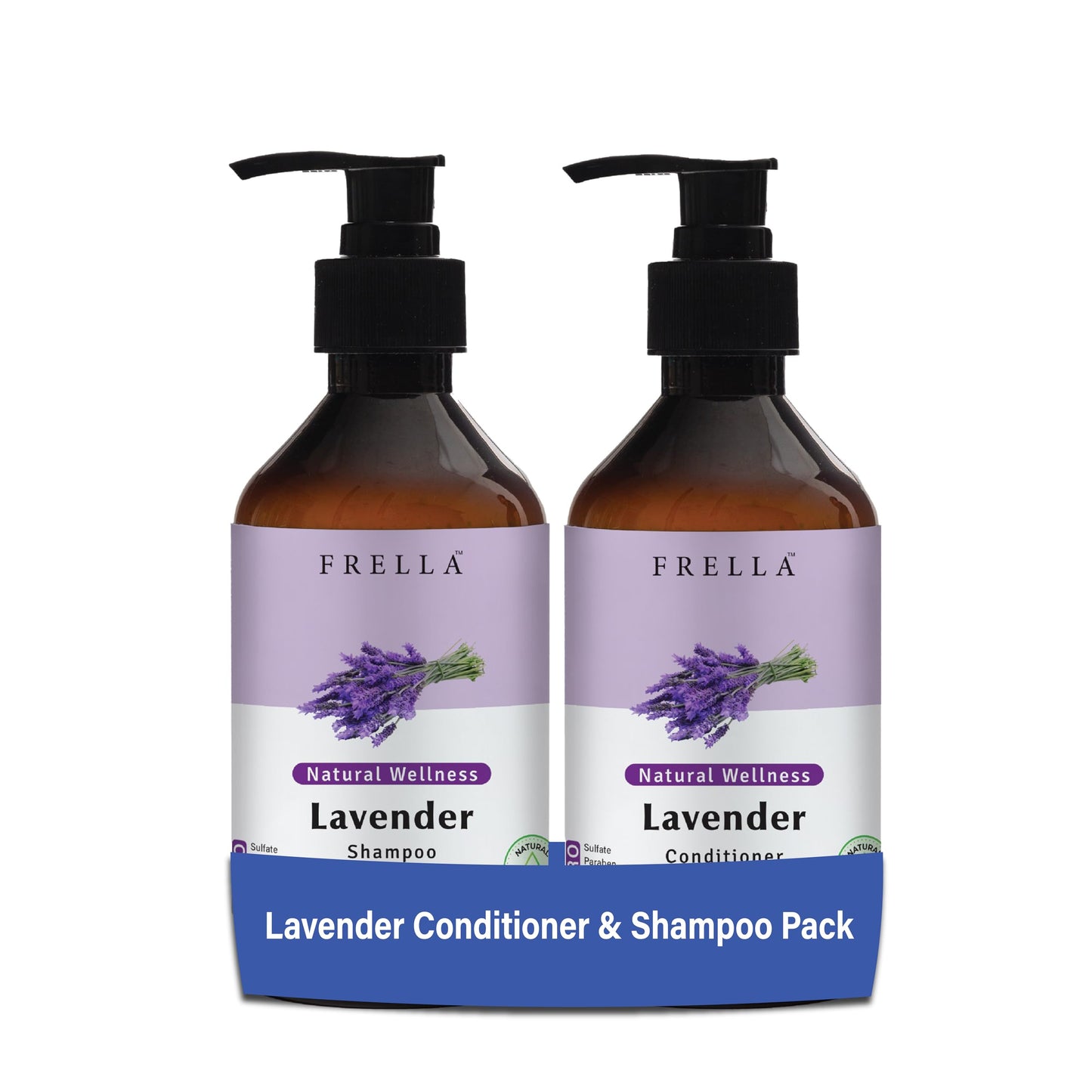 Lavender Shampoo and Conditioner Set, 12 fl oz Each – Calming & Relaxing Botanical Hair Care Duo for Men & Women