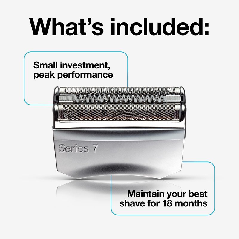 Braun Series 7 70S Electric Shaver Head Replacement Cassette – Silver