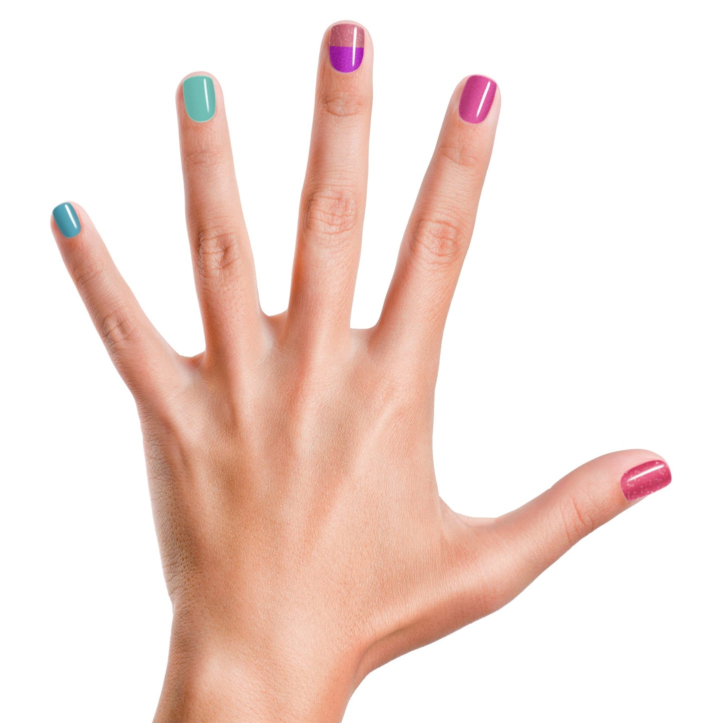Piggy Paint | 100% Non-Toxic Girls Nail Polish | Safe, Cruelty-free, Vegan, & Low Odor for Kids | Happy Girl (6 Polish Set)
