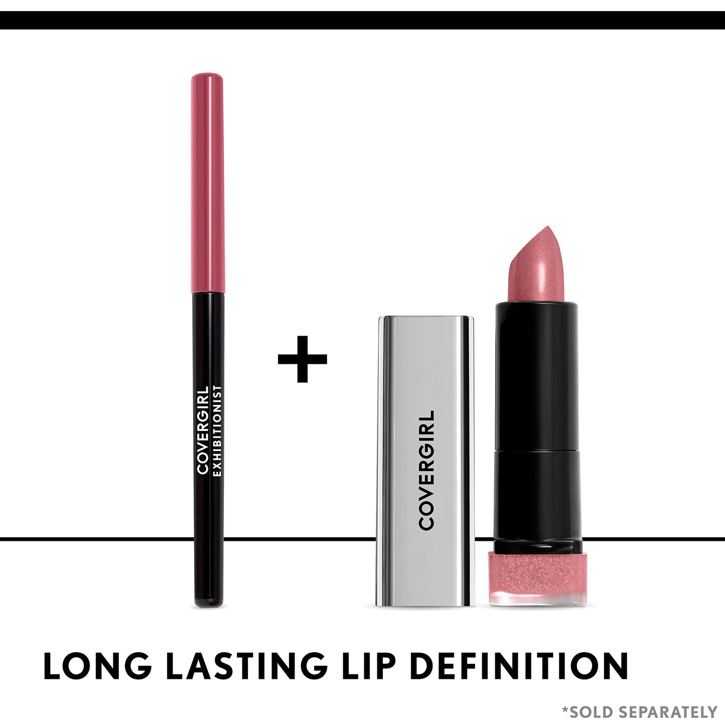 COVERGIRL Exhibitionist Lip Liner Uncarded, Garnet Red 225, 0.012 Ounce (Pack of 4)