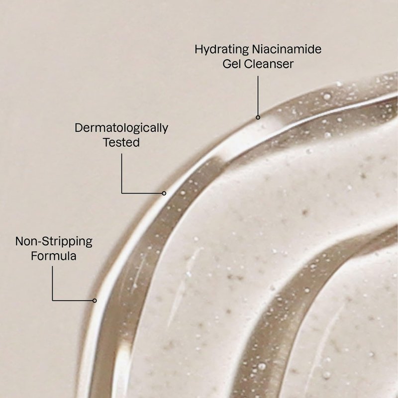 Karuna Balancing Facial Gel Cleanser | Gentle, Non-Stripping Daily Face Wash for All Skin Types | With Niacinamide, Hyaluronic Acid, and Snow Mushroom for Lightweight Hydration | 150 ml