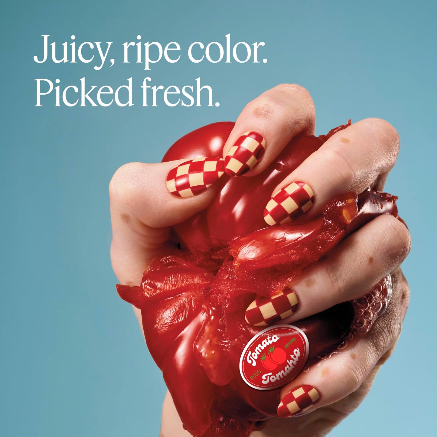 essie Nail Polish, Salon-Quality Red Nail Polish, Gourmet Grocery, Vegan, Tomato Tomahto, 0.46 fl oz