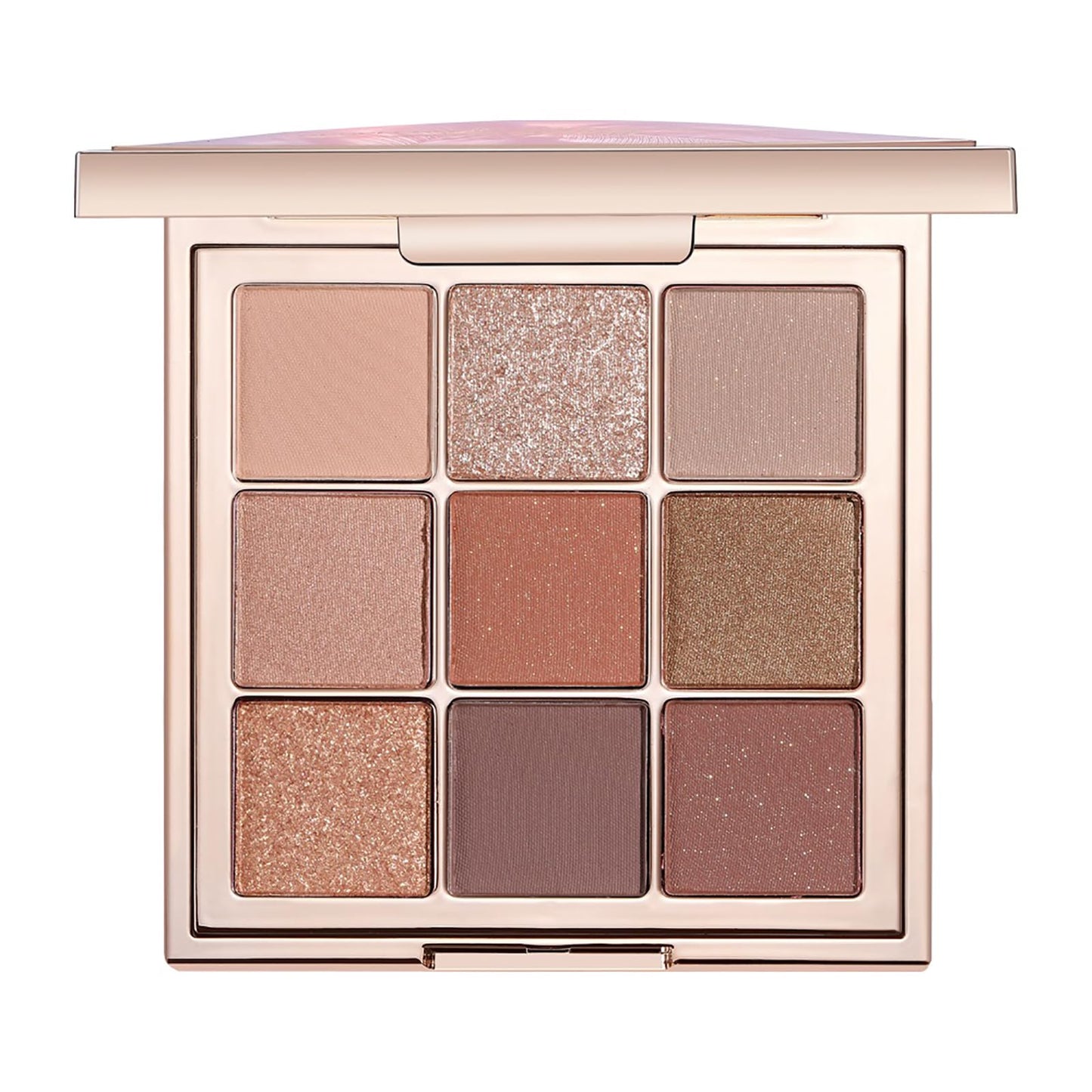 XFEXM 9 Colors Eyeshadow Palette, Matte & Shimmer & Glitter Eye Shadow, Highly Pigmented Silky Smooth Powder Waterproof Long Lasting Makeup Palettes. (Color 1)
