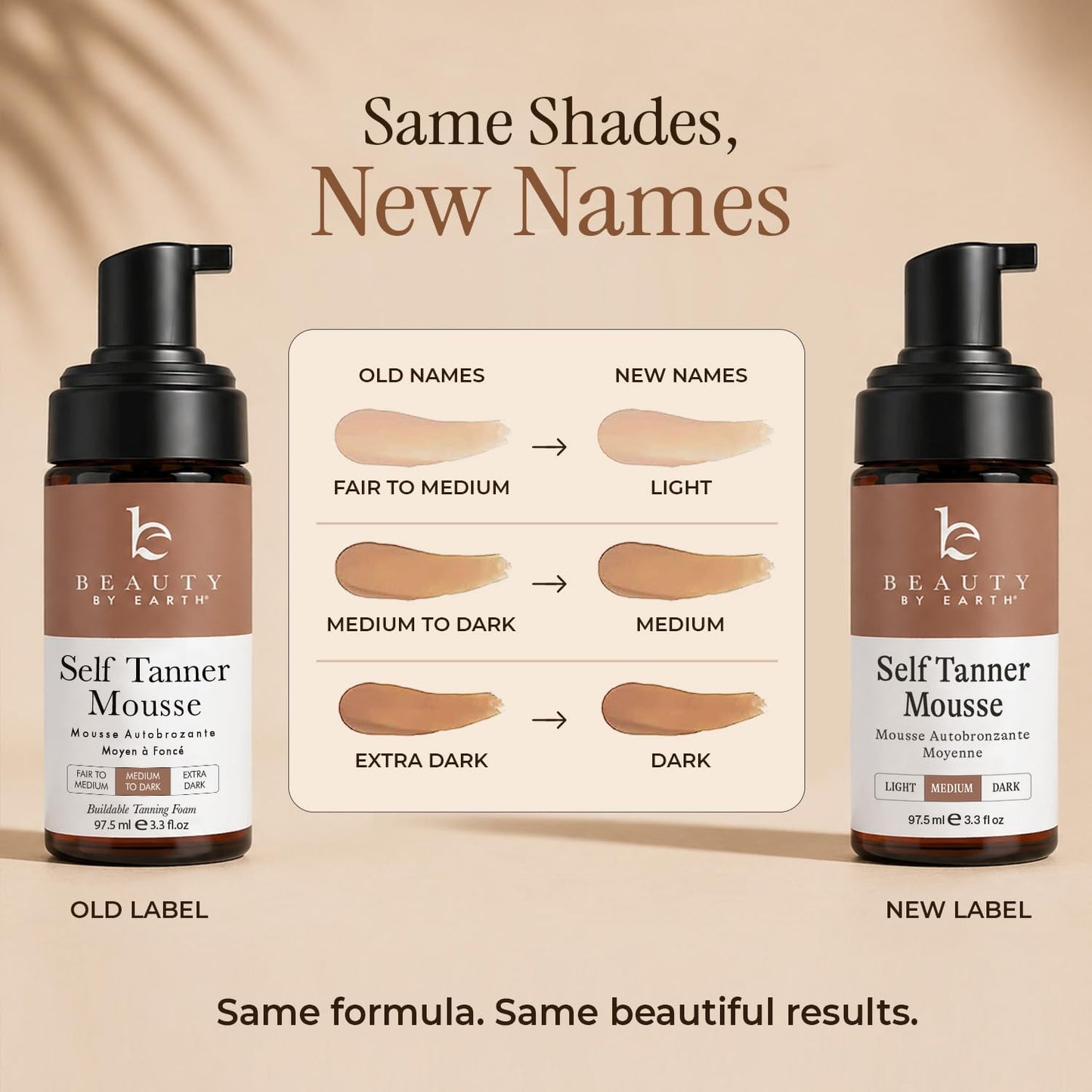 Self Tanner Mousse - Natural & Organic Sunless Tanning Foam for Dark Tan | Streak-Free Finish & Glow