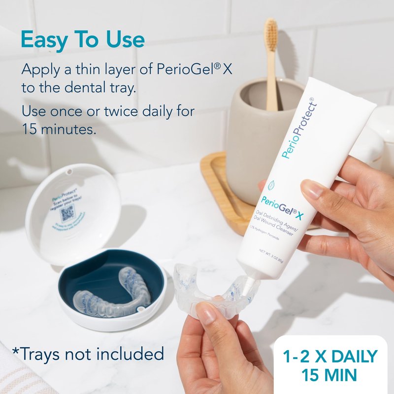 PerioGelX | Periodontal Treatment for Teeth | Promotes Teeth Whitening (3 oz.)