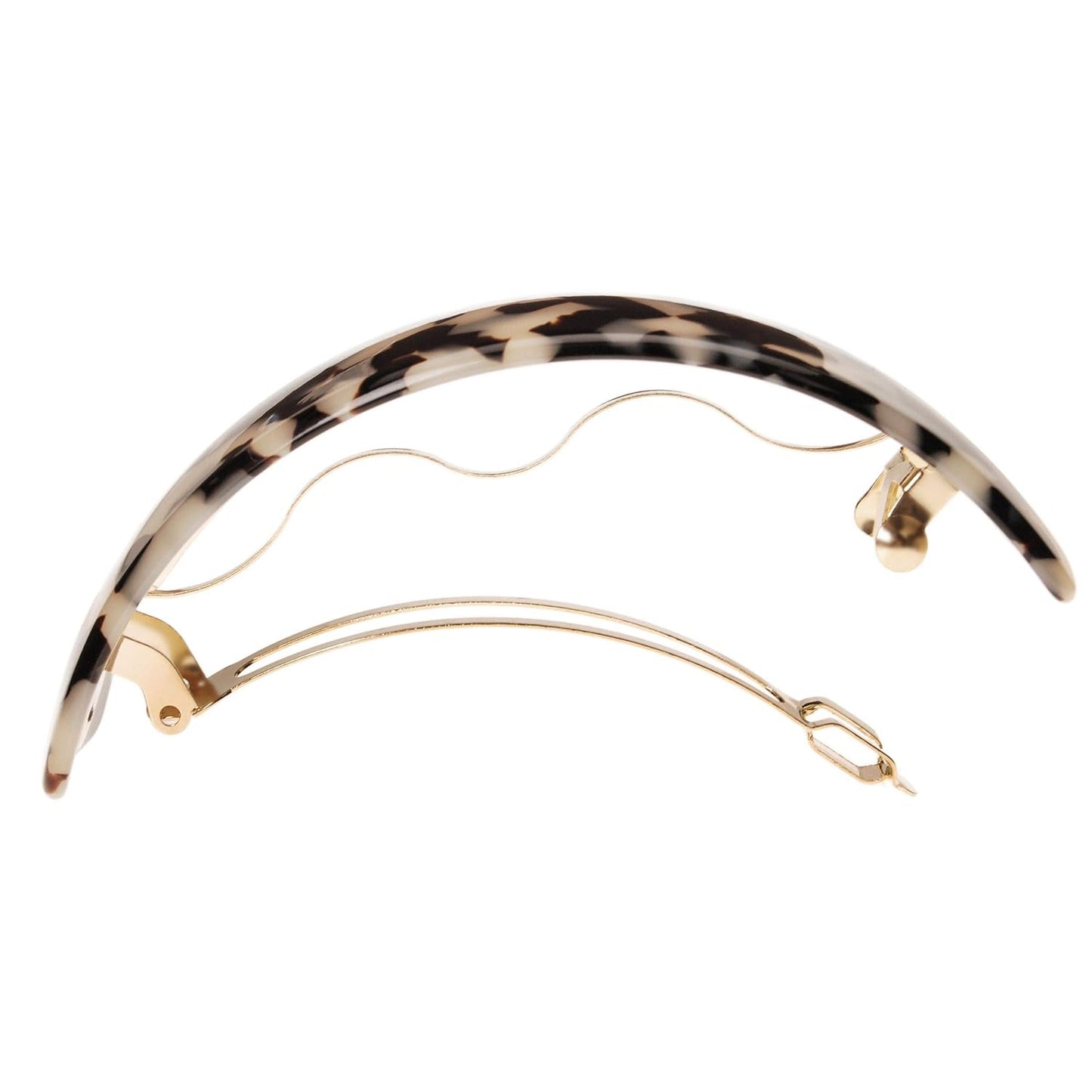 Extra Volume Barrette - Elegant Ivory Hair Clip for Thick Hair | France Luxe