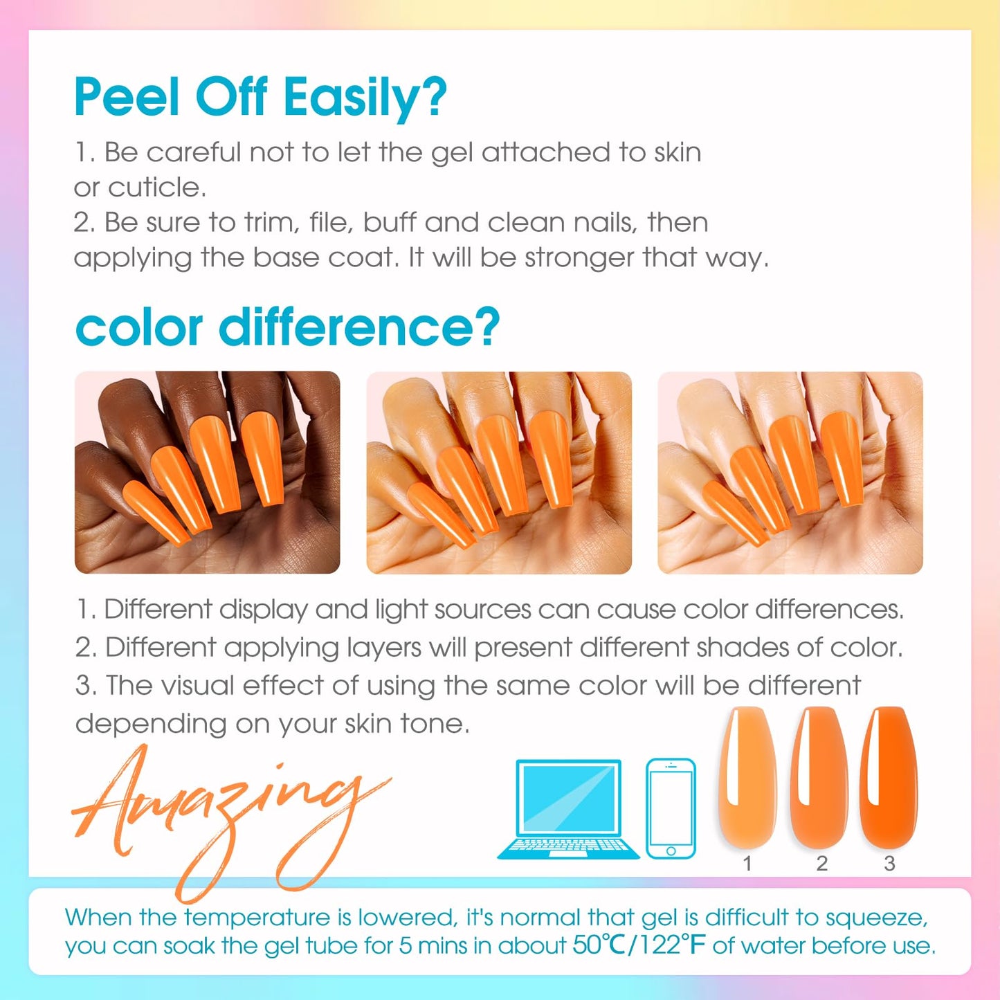 ROSALIND 20 Colors Poly Nail Gel Kit with Mini Nail Lamp Glitter Christmas Poly Nail Gel Kit Collection with Tools Clear All Seasons Classic Colors Halloween Starter Kit