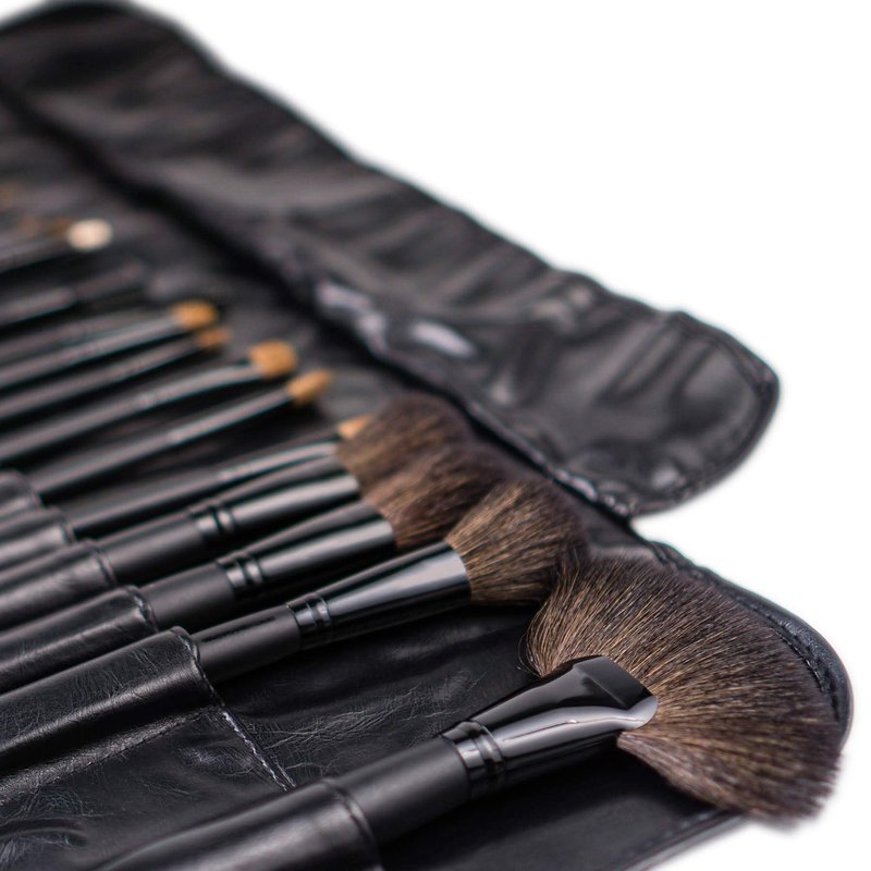 SHANY Makeup Brush Set Studio Quality Total Pro Make up Brushes with Pouch- Cosmetics applicator for Foundation, Powder, Eyeshadow, Concealer, Liner and more - 24 Count